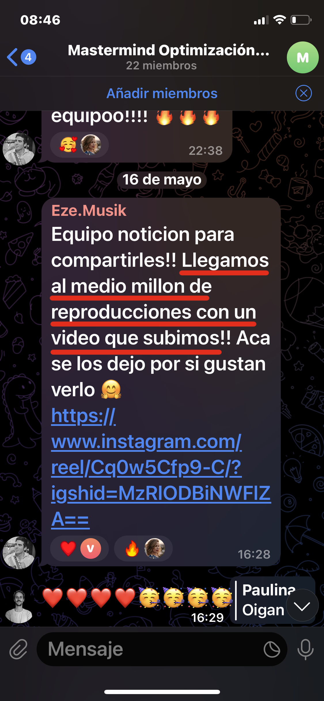 Testimonio Ezequiel