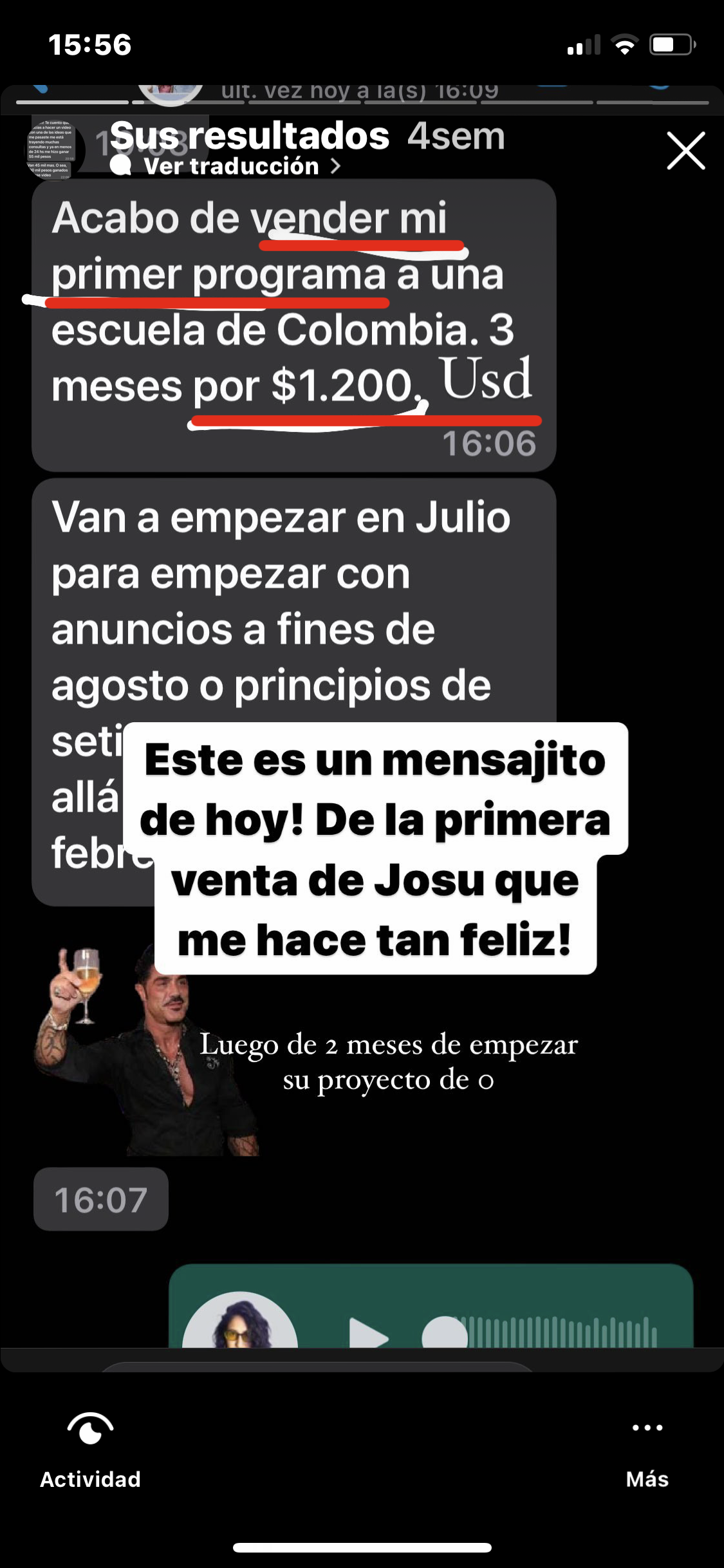 Testimonio Josue