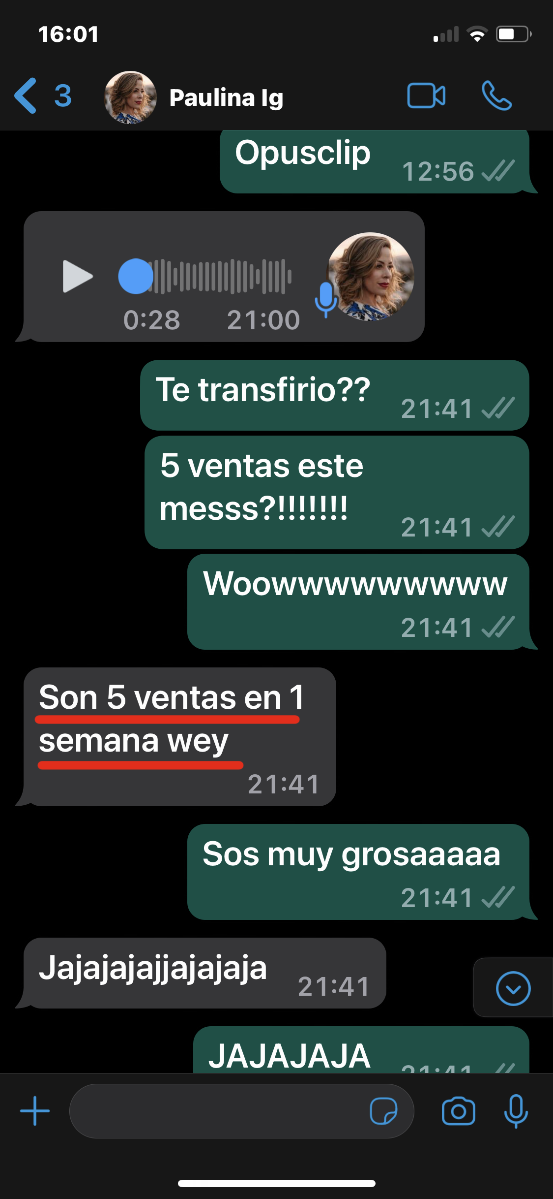 Testimonio Paulina